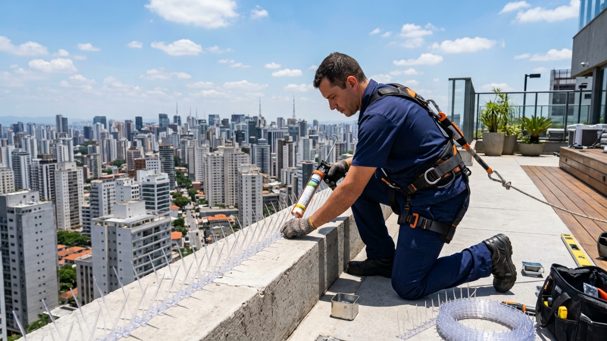 Controle de Pombos e Morcegos